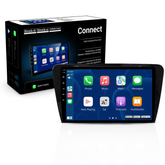 Skoda Octavia 13-18 - Rádio 10,1" com Apple CarPlay e Android Auto