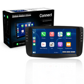 Fiat Linea Punto 12-15 - Rádio 9" com Apple CarPlay e Android Auto