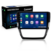 VW Jetta/Bora 11-18 - Rádio 10,1" com Apple CarPlay e Android Auto