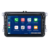 VW (vários modelos) 06-15 - Rádio 8" com Apple CarPlay e Android Auto