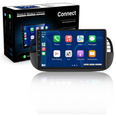 Fiat 500 07-15 - Rádio 9" com Apple CarPlay e Android Auto