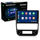 Peugeot 406 94-05 - Rádio 9" com Apple CarPlay e Android Auto