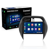 Toyota RAV4 01-06 - Rádio 9" com Apple CarPlay e Android Auto