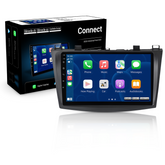 Mazda 3 10-13 - Rádio 9" com Apple CarPlay e Android Auto