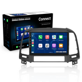 Hyundai Santa Fe 2006-2012 – Rádio 9" com Apple CarPlay e Android Auto