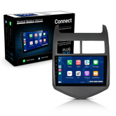Chevrolet Aveo 11-15 - Rádio 9" com Apple CarPlay e Android Auto