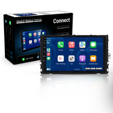 VW T-Roc/T-Cross 18-21 - Rádio 9" com Apple CarPlay e Android Auto
