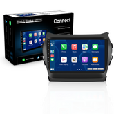 Hyundai IX45 13-17 - Rádio 9" com Apple CarPlay e Android Auto