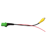 RCA Adapterkabel – Eftermonteret kamera på original skærm (Suzuki Vitara/Jimny mm) med 10-pin stik og RCA-tilslutning.