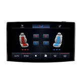 Audi A8 D3 (2005–2010) – digitalt klimapanel med LCD display