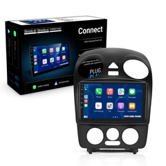 VW Fusca 98-11 - Rádio 9" com Apple CarPlay e Android Auto