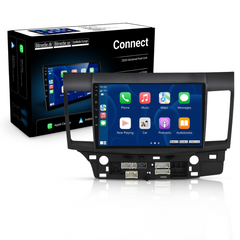 Mitsubishi Lancer 07-13 - Rádio 9" com Apple CarPlay e Android Auto