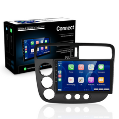 Honda Civic 00-06 - Rádio 9" com Apple CarPlay e Android Auto
