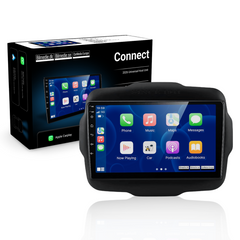 Jeep Renegade 16-20 - Rádio 9" com Apple CarPlay e Android Auto