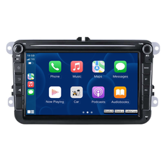 VW (vários modelos) 06-15 - Rádio 8" com Apple CarPlay e Android Auto