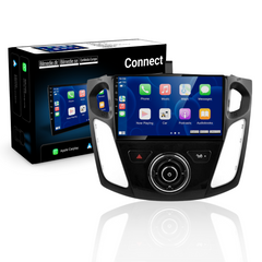 Ford Focus 11-18 - Rádio 9" com Apple CarPlay e Android Auto