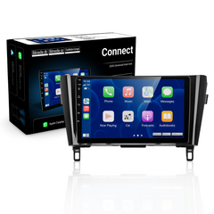 Nissan Qashqai/X-Trail 13-19 - Rádio de 10,1" com Apple CarPlay e Android Auto