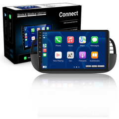 Fiat 500 07-15 - Rádio 9" com Apple CarPlay e Android Auto