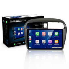 Rádio Mitsubishi Space Star 12-18 - 9" com Apple CarPlay e Android Auto