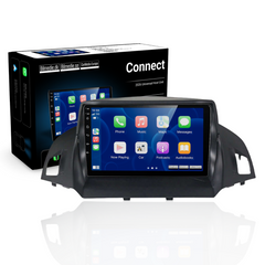 Ford C-Max/Kuga 12-19 - Rádio 9" com Apple CarPlay e Android Auto