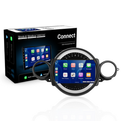 Mini Cooper 06-13 - Rádio 9" com Apple CarPlay e Android Auto