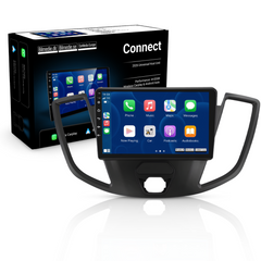 Ford Transit Tourneo Custom 12-21 - Rádio 9" com Apple CarPlay e Android Auto