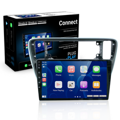 VW Up/Seat Mii/Skoda Citigo 17-23 - Rádio 9" com Apple CarPlay e Android Auto