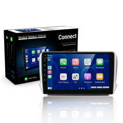 Peugeot 208/2008 12-18 - Rádio 10.1" com Apple Carplay e Android Auto