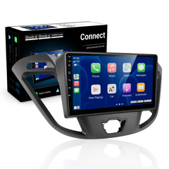 Ford Transit Tourneo Custom 12-21 - Rádio 9" com Apple CarPlay e Android Auto