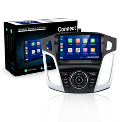 Ford Focus 11-18 - Rádio 9" com Apple CarPlay e Android Auto