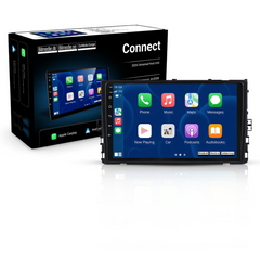 VW Polo 18-20 - Rádio 9" com Apple CarPlay e Android Auto