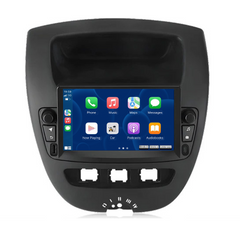 107, C1, Aygo 2005-2014 - 7" radio met Apple CarPlay en Android Auto 