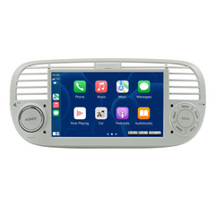 Fiat 500 07-15 - Rádio 7" com Apple CarPlay e Android Auto