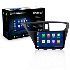 Honda Civic 12-17 - Rádio 9" com Apple CarPlay e Android Auto