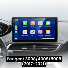 Peugeot 3008/4008/5008 17-21 - Rádio 9" com Apple CarPlay e Android Auto