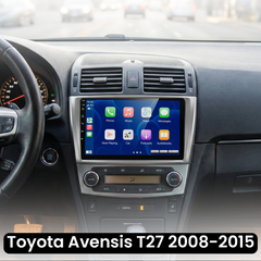 Toyota Avensis 08-15 - Rádio 9" com Apple CarPlay e Android Auto