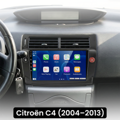 Citroën C4 04-13 - 9" radio met Apple CarPlay en Android Auto 