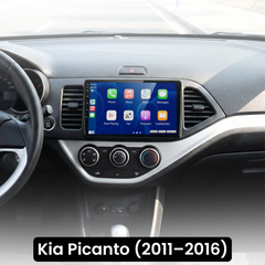 Kia Picanto 11-16 - Rádio 9" com Apple CarPlay e Android Auto