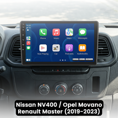 Nissan NV400 / Opel Movano / Renault Master 19-23-10.1 "Rádio com Apple CarPlay e Android Auto