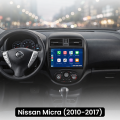 Nissan Micra 10-17 - Rádio 9" com Apple CarPlay e Android Auto