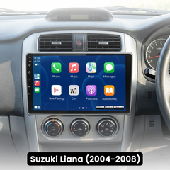 Suzuki Liana 04-08 - Rádio 9" com Apple CarPlay e Android Auto