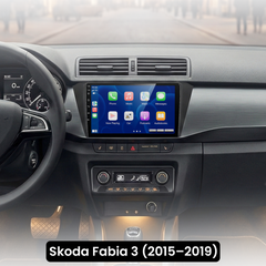 Skoda Fabia 15-19 - Rádio 9" com Apple CarPlay e Android Auto