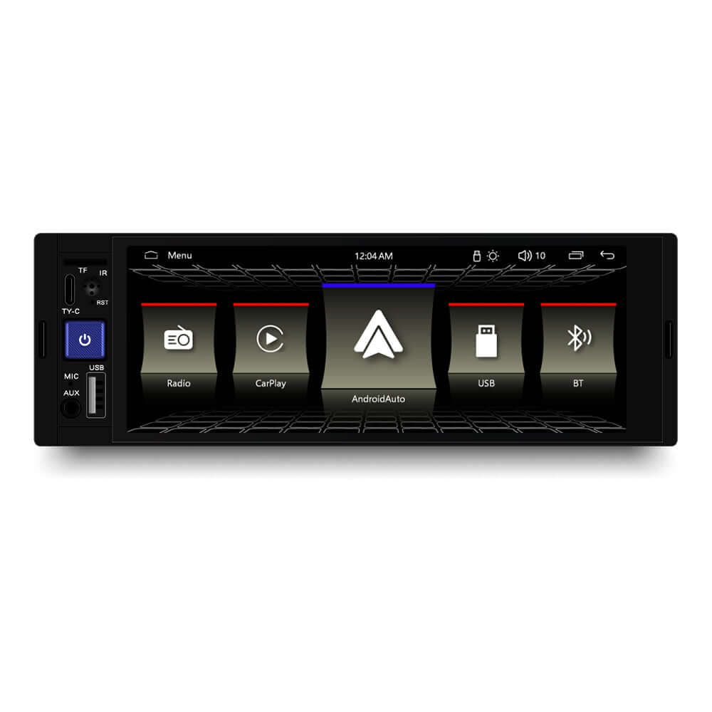 Universal - rádio 1-DIN de 6,86" com Apple CarPlay e Android Auto – Carmediaeurope.com