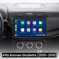 Alfa Romeo Giulietta 15-18 - Rádio 9" com Apple CarPlay e Android Auto
