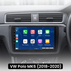 VW Polo 18-20 - Rádio 9" com Apple CarPlay e Android Auto
