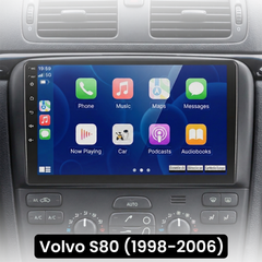Volvo S80 98-06 - Rádio 9" com Apple CarPlay e Android Auto