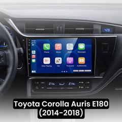 Toyota Corolla Auris (quadro pequeno) 14-18 - Rádio de 9" com Apple CarPlay e Android Auto