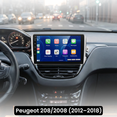 Peugeot 208/2008 12-18 - Rádio 10.1" com Apple Carplay e Android Auto