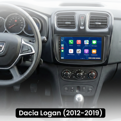 Dacia Logan/Sandero - Rádio de 9" com Apple CarPlay e Android Auto