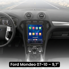 Ford Mondeo 07-14 - Rádio 9,7" com Apple CarPlay e Android Auto